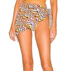 NWT Adam Selman Retro Mesh Sarong
